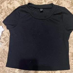 SHEIN short sleeve crop top size medium